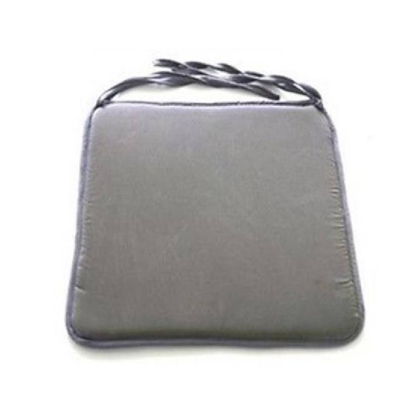 

Chair Cushion Sponge Solid Color Square Decorative Accessory Home Dining Chair Gray