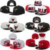 NBA Bulls Basketball Cap, Hip-hop Cap for Men and Women, Embroidered Flat-brimmed Cap, Outdoor Sun Protection Hat, Trendy Wide-brimmed Cap