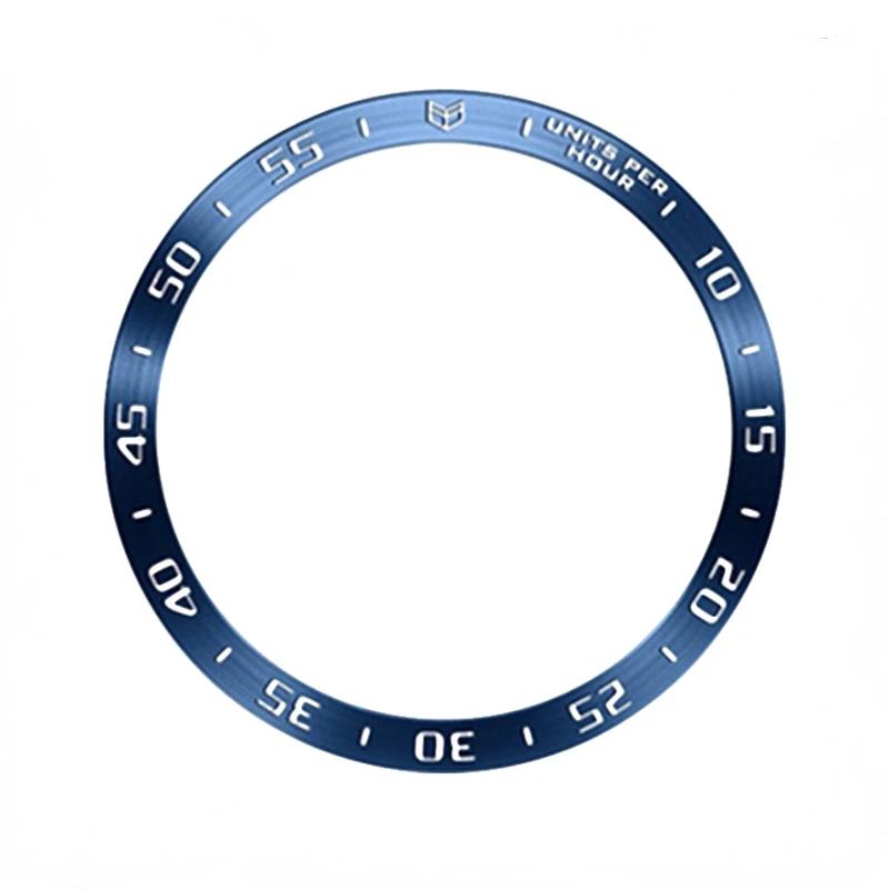 Metalllünettenring für Samsung Galaxy Watch 6 Classic 47 mm 43 mm 46 mm 42 mm Zeit-/Geschwindigkeitsskala Schutzhülle Uhr 6/5/4 40 mm 44 mm