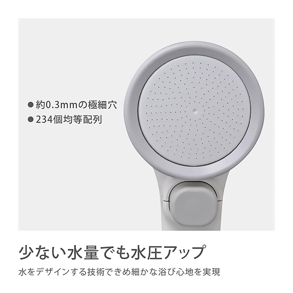 Takagi Shower Comfortable Shower Pita Low Water No Tools JSB012 Head, T, Water-Saving, Pressure, Required,