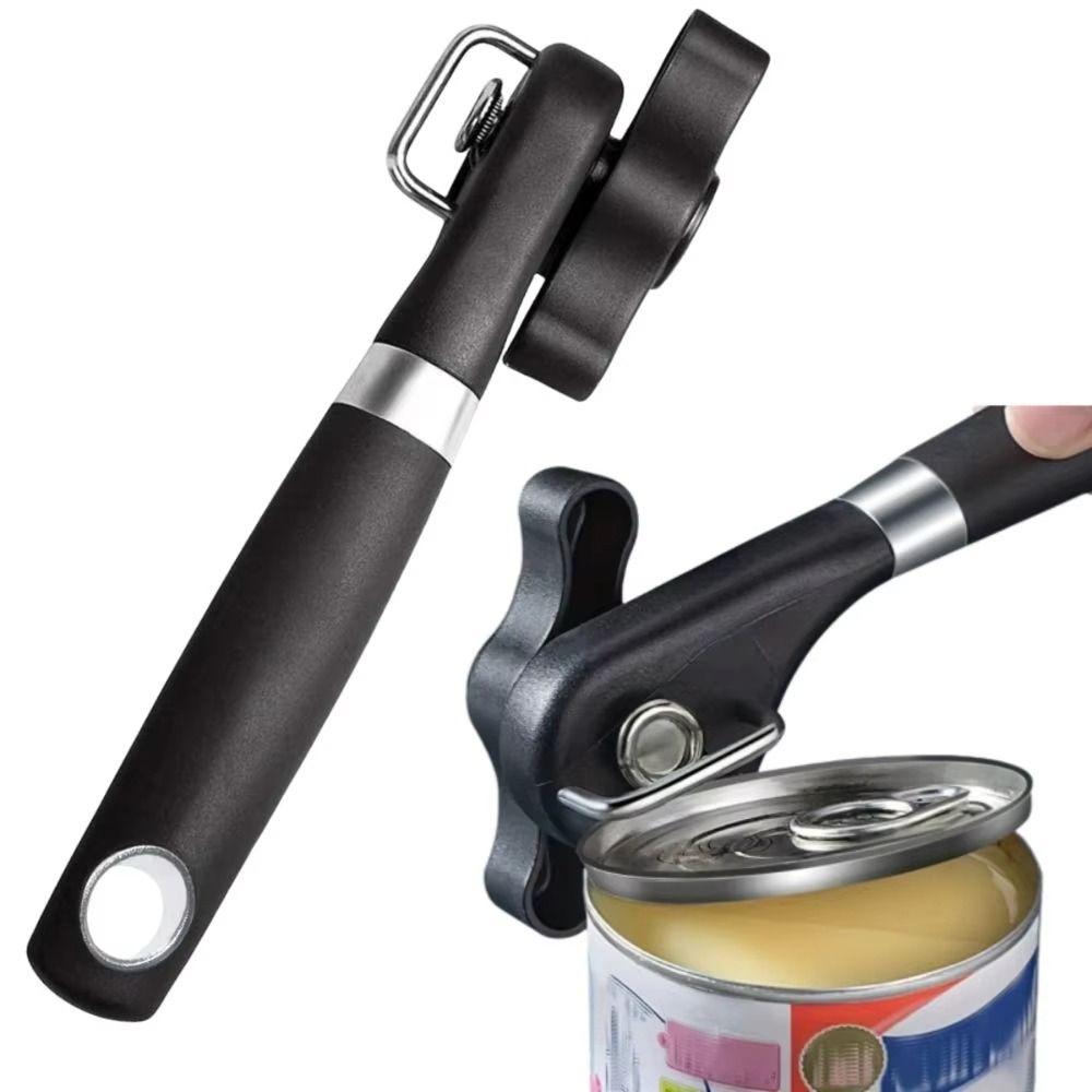 Easy Grip Can Opener Effortless Handheld Jar Opener Rust-Resistant Bottle Opener  Home