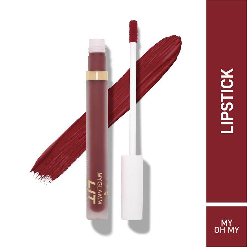 MYGLAMM Lit Velvet Matte Liquid Lipstick - Fake ID