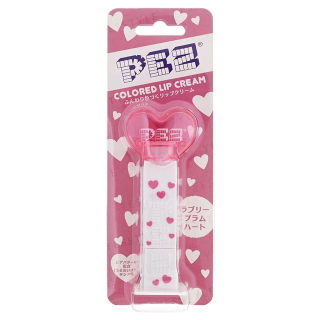 RACE - Цветной бальзам для губ PEZ  Милое сливовое сердце  1 pc