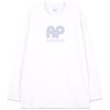 ASTRAL PROJECTION Ap Ap Oversized Long Sleeve T-Shirt_White
