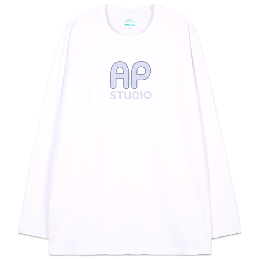 ASTRAL PROJECTION Ap Ap Oversized Long Sleeve T-Shirt_White