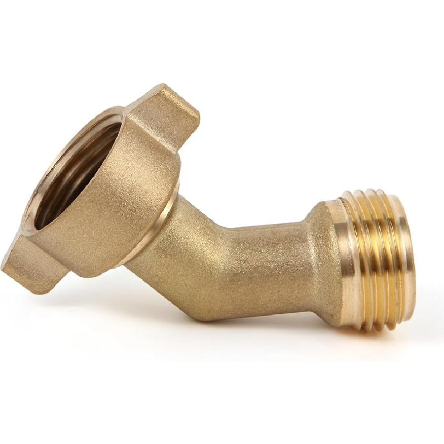 90 Degree Water Hose Elbow For RV With Easy Grip Connector RV Drinking Water Hose Adapter For RV City Water Inlet Connection City Water Hookup For