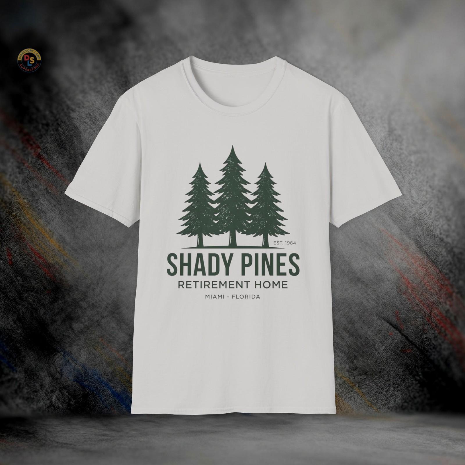 Shady Pines Retirement Home Golden Girls T-Shirt | Softstyle Tee M