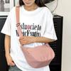 Chic Casual Dumpling Bag Versatile Oxford Fabric Shoulder Bag For Everyday Use