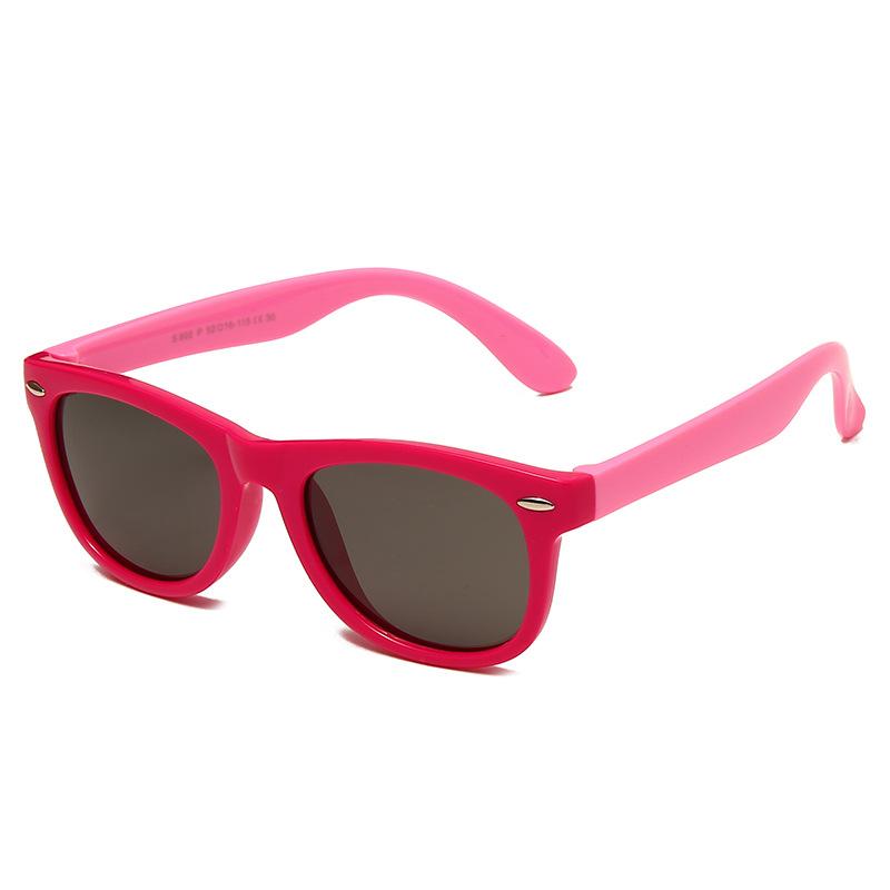 Internet-Famous Kids Sunglasses Trendy Color-Block Design Uv Protection Versatile Sunshades For Boys And Girls 802