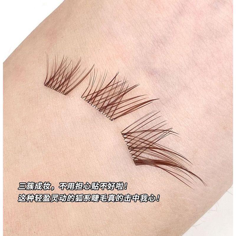 Bonnie Wisp - Natural Brown Multipack False Eyelashes Cluster