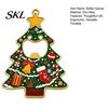 Festive Home Bar Accessory Christmas Tree Bottle Opener, Metal Beer Cap Opener with Magnet Solid Fridge Sticker, Holiday Kitchen Decor, Party Souvenir