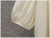 Korean Off-Shoulder Plus Size Midi Dress - French Sweet Summer Style for Women
