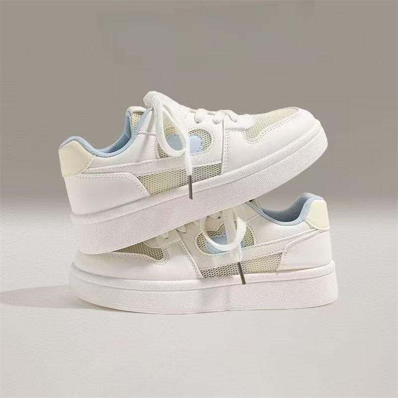 Mesh Hollow Breathable Little White Shoes Summer New Women's Shoes Casual Versatile Student Sports Shoes Sports Board Shoes
