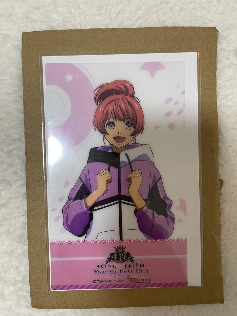 [USED] KING OF PRISM KINTZAA Korea Bonus Clear Sheet Leo