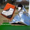 Outdoor-Überlebens-Thermodecke - Lebensrettend, Sonnenschutz, Aluminiumfolien-PE-Decke