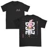 Maglietta estiva da uomo in cotone a maniche corte con scollo tondo e stampa kawaii Majin Buu Gym Ball Z Fitness Anime per genitori