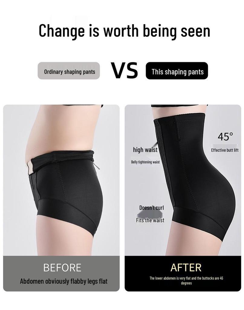 Nahtlose Postpartum-Slips mit hohem Bund und Bauchkontrolle