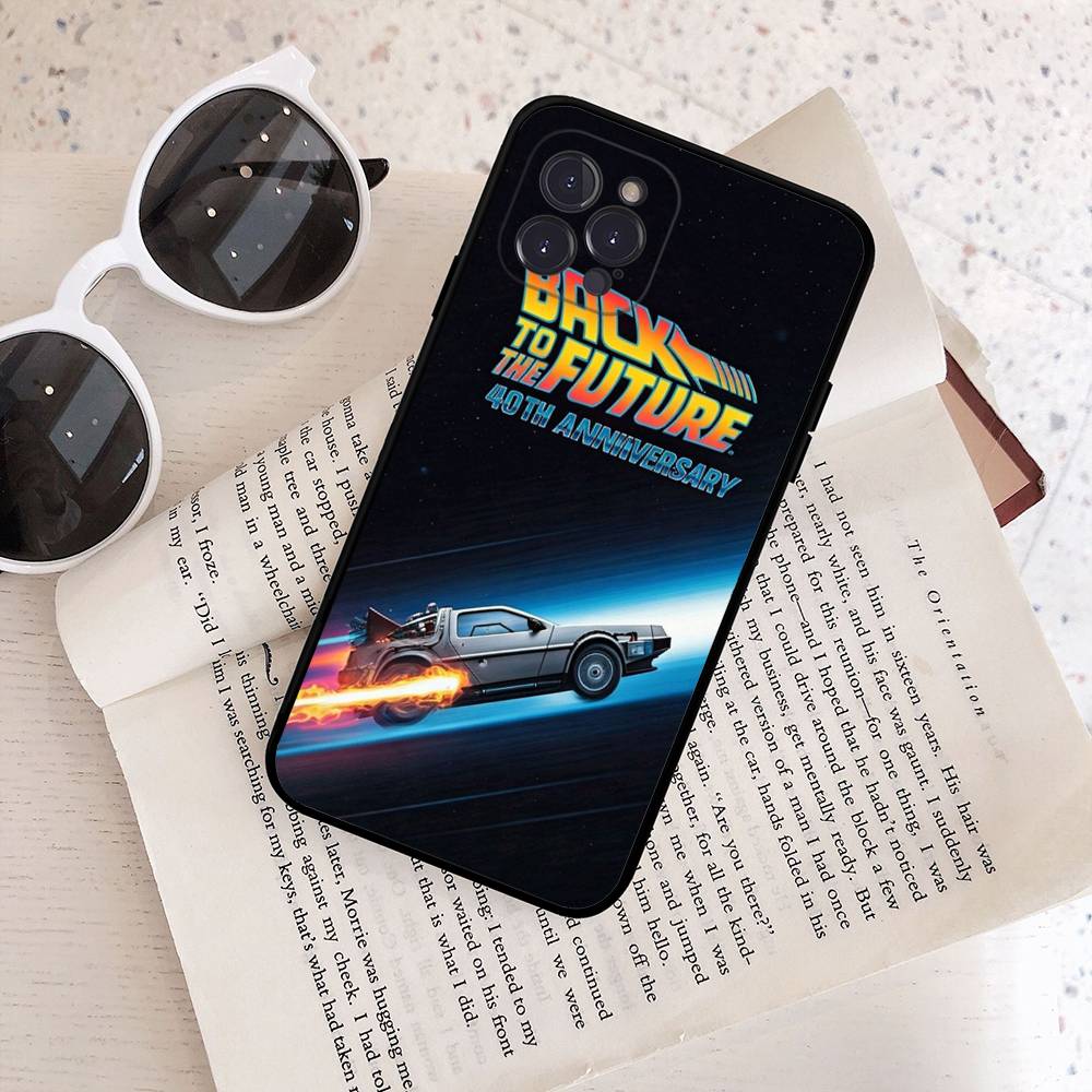 Back To The Future Phone Case For Iphone 17 Air 16 15 14 13 12 11 Pro Max 16 15 14 Plus TPU Soft Case