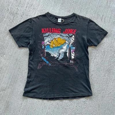 Camiseta Vintage KILLING JOKE de 1984 Talla Mediana Camiseta de Banda