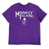 Monkey Island Classic Round Neck T-shirt Motion Tees Unique Funny Joke Fitness USA Size