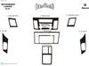 Panel Overlays (Meric) Carbon Fiber for Mitsubishi Lancer X 2008-