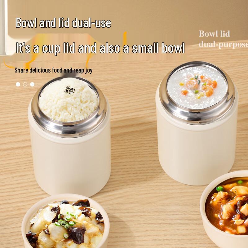 Shangqi Silver Lined Double Wall Insulated Food Jar
