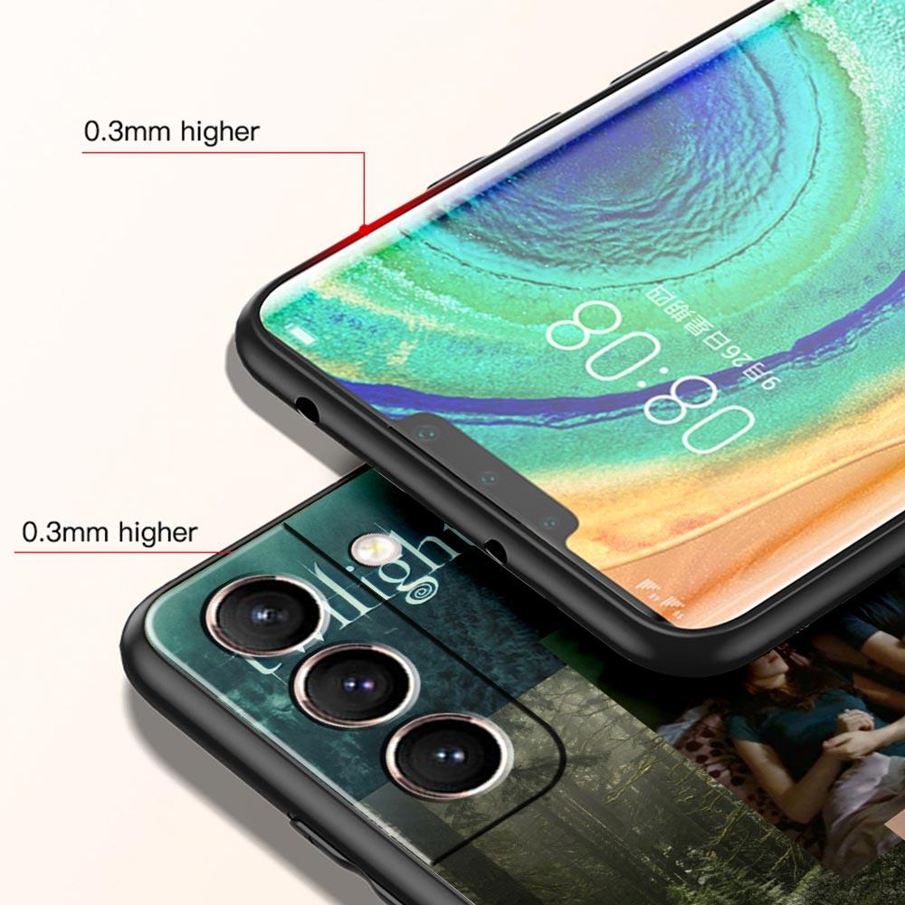 Twilight Saga Phone Case For Samsung Galaxy S24 S23 S22 S20 Ultra S21 FE 5G S10 S9 Plus S10E S8 Note 20 Soft Silicone Cover