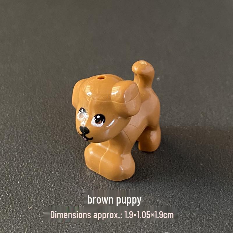 LEGO-Compatible Small Animal Models: Elephant, Camel, War Horse, Gorilla, Giraffe for Zoo Bricks