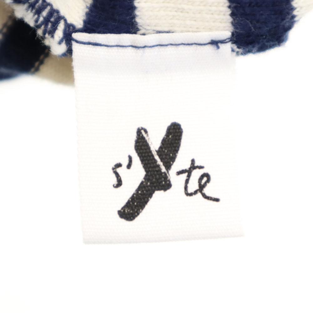 S'YTE Border Pattern Long sleeve T-shirt Men's Used