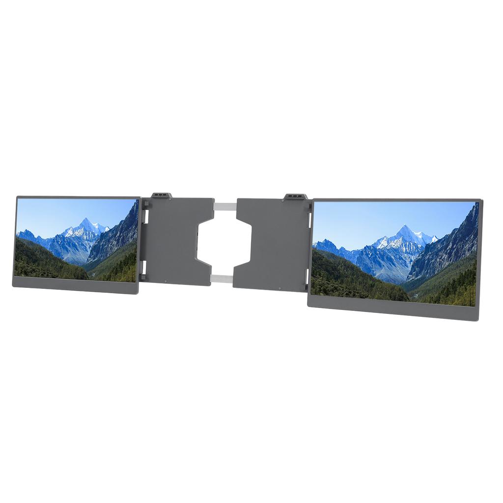 13.3 Inch Laptop Screen Extender Dual FHD 1080P IPS Screen USB C 16:9 Triple Screen Laptop Portable