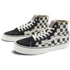 Vans SK8 Unisex High Top Sneakers Black White Checkerboard VN0A4BX6KIG