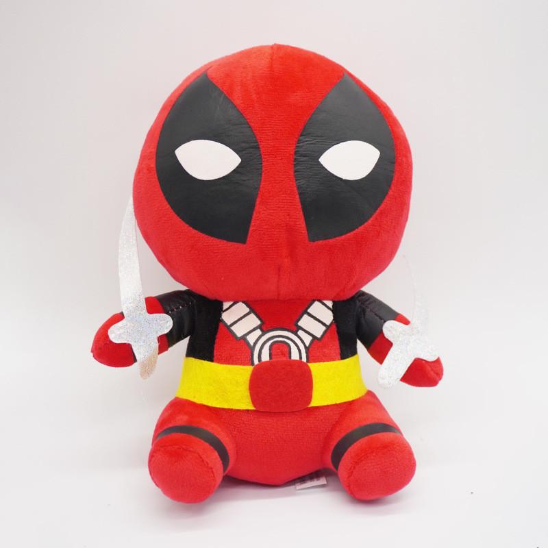 Adorable Deadpool Plush Doll Marvel Deadpool Cute Character Stuffed Toy For Collectors