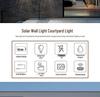 Solar LED Wall Washer Light for Garden & Villa Decor - Zero Electricity Bill