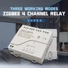 Tuya Smart RF Switch Module WiFi Remote Control Faceplate 4-channel Voice Control Controller 433MHz for Alexa Googles