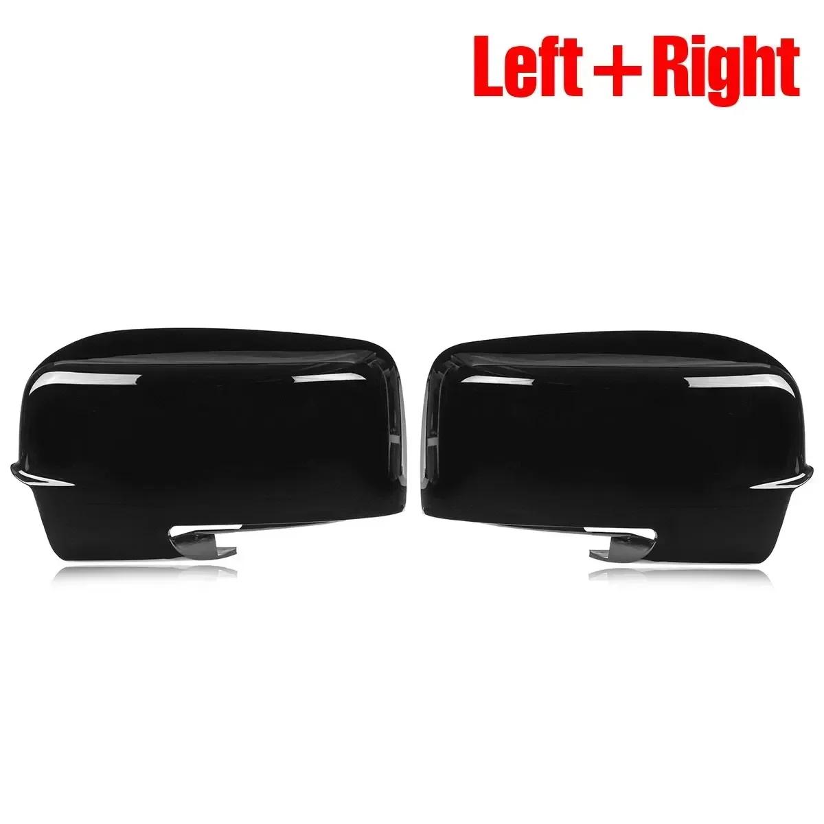 Mirror Cover Rearview Side Mirror Cover Wing Cap Exterior Rear View Trim Replacement For Dodge Ram 1500 2013-2018 68096199AF