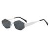 Retro Fashion Personalized Beach Sunglasses Diamond Frame Design Glasses Men'S And Women'S Small Frame Sunscreen Glasses