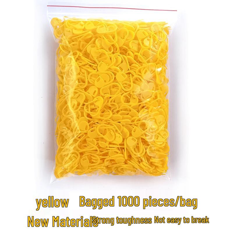 

Colorful Plastic Stitch Markers for DIY Crochet, Knitting, Counting, Anti-Unravel Safety Pins