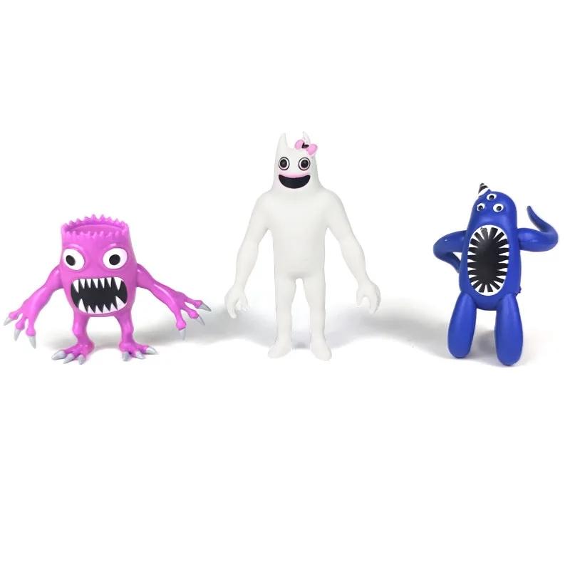 New 9Pcs/Set Garten Of Banban Action Figure Toys Pvc Game Nabnab Hunter Tim Silent Steve Plushies Dolls Children Birthday Gifts