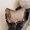 Large-capacity bag women's autumn and winter retro new casual commuter underarm shoulder bag versatile tote bag trendy girl