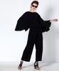 GREEDILOUS Wide Black Tuck Pants