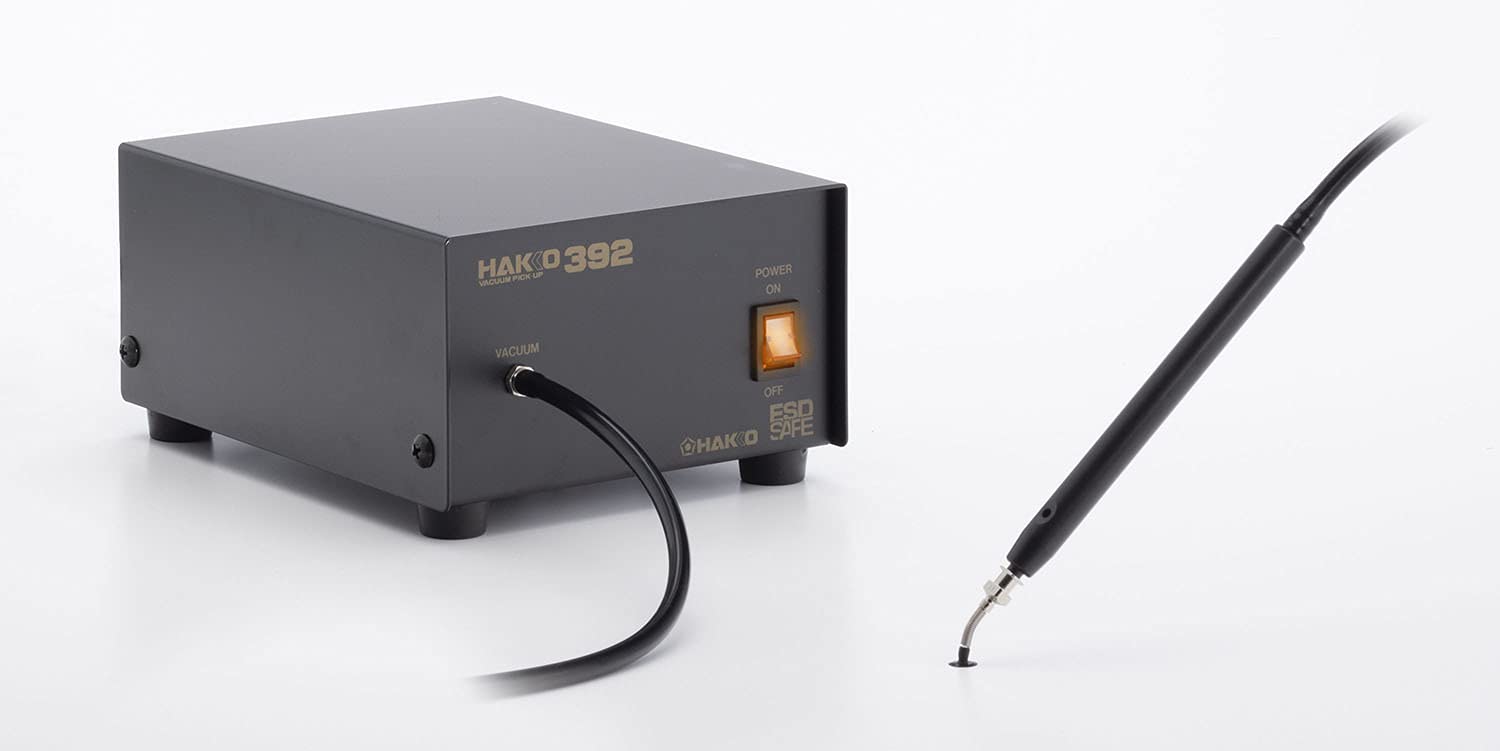 

HAKKO Suction Tweezers, Powered by a Built-in Vacuum Pump, 392-1