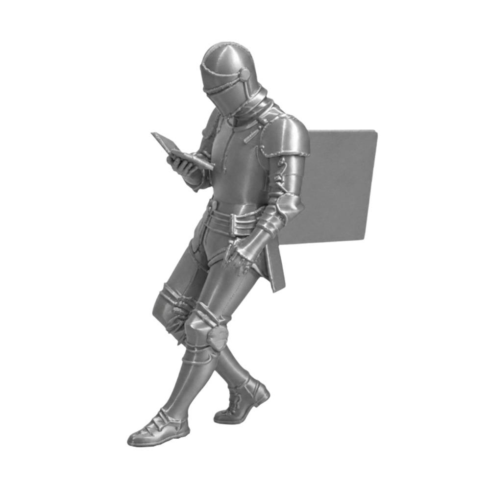Figurine Craft Medieval Knight Bookmark Holder Book Nook Ornament For Book Lovers