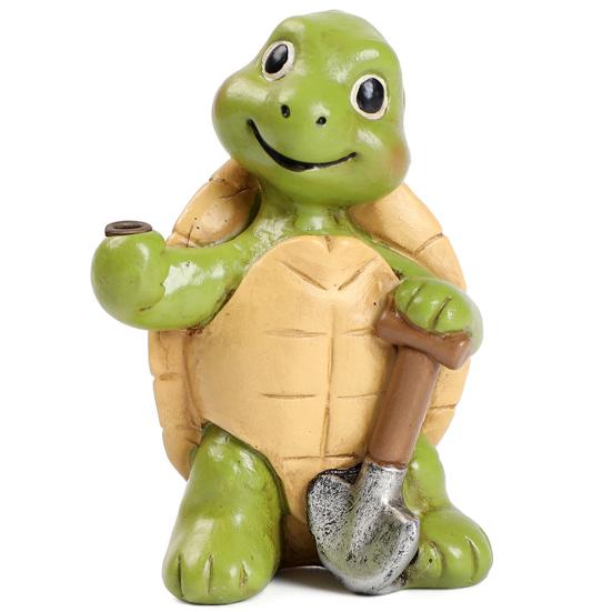 

Resin Incense Holder Waterproof Sunproof Decorative Small Turtle Figurine Garden Balcony Indoor Micro Landscape Ornament A