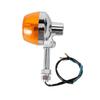 Universal Fit Motorcycle Turn Signal Light For for CT90 XL100 Metal ABS Construction Indicator Light Quick Installation