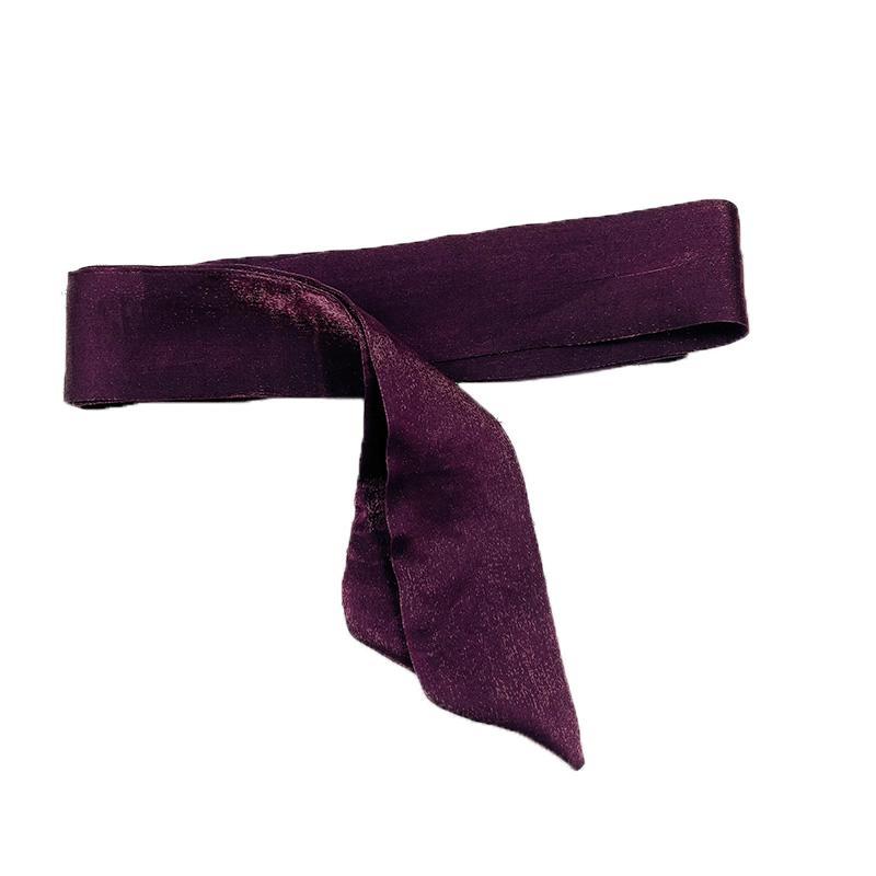 Shimmer Waist Belt Sash Scarf Lace up Ribbon Accessory