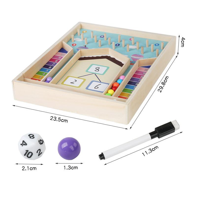 

Wooden Number Decomposition Toy For Kids Educational Math Game For Early Learning And Brain Development