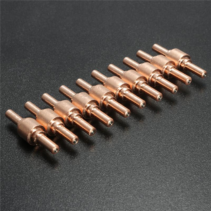 32pcs PT 31 LG-40 40A Standard Size Plasma Cutter Tip Electrodes Nozzles Kit Consumable Electrode Cutting Welder Torch Accessory