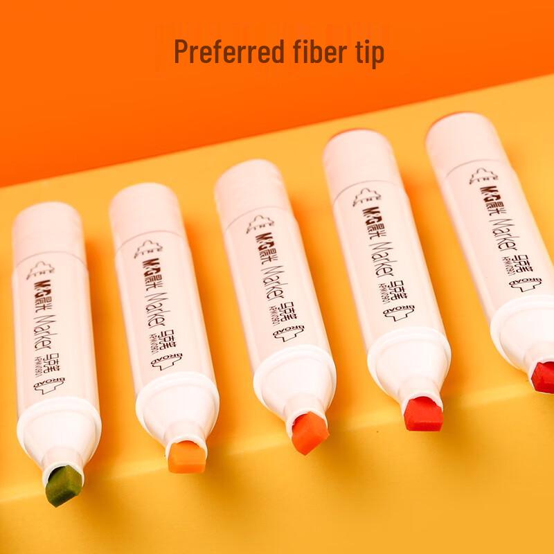 M&G 60-Color Dual Tip Oil-Based Marker Set