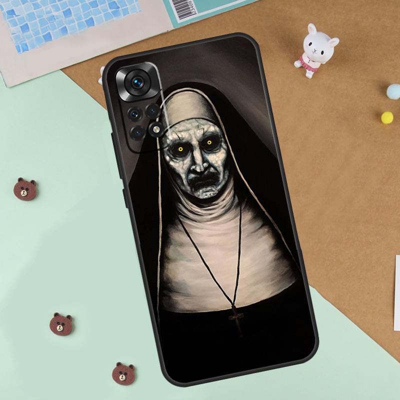 The Nun Valak Horror Case For Xiaomi Redmi Note 14 13 12 9 10 11 Pro 10S 11S 12S Cover For Redmi 13C 10C 12C 14C