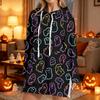 Women's Casual Long Sleeve Halloween Print Hoodie Pullover Top